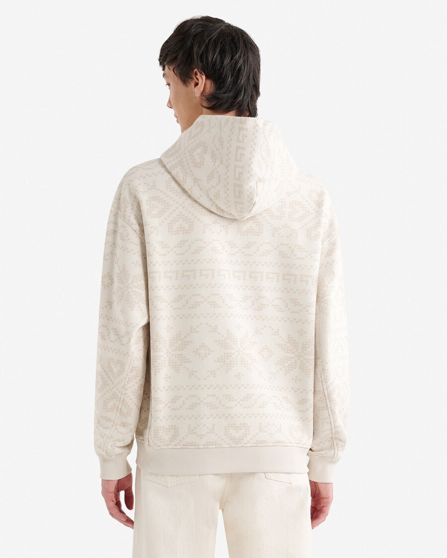 sudadera con capucha roots fair isle