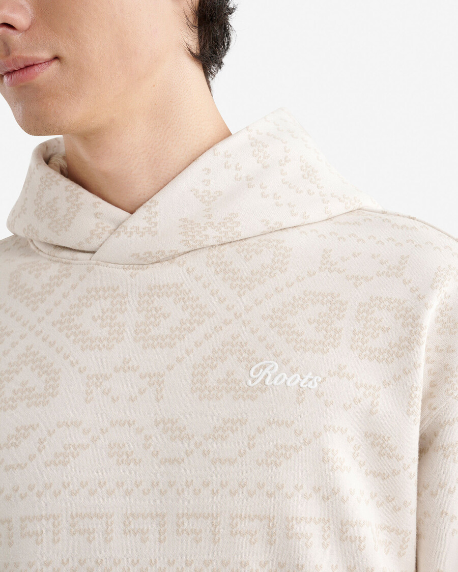 sudadera con capucha roots fair isle