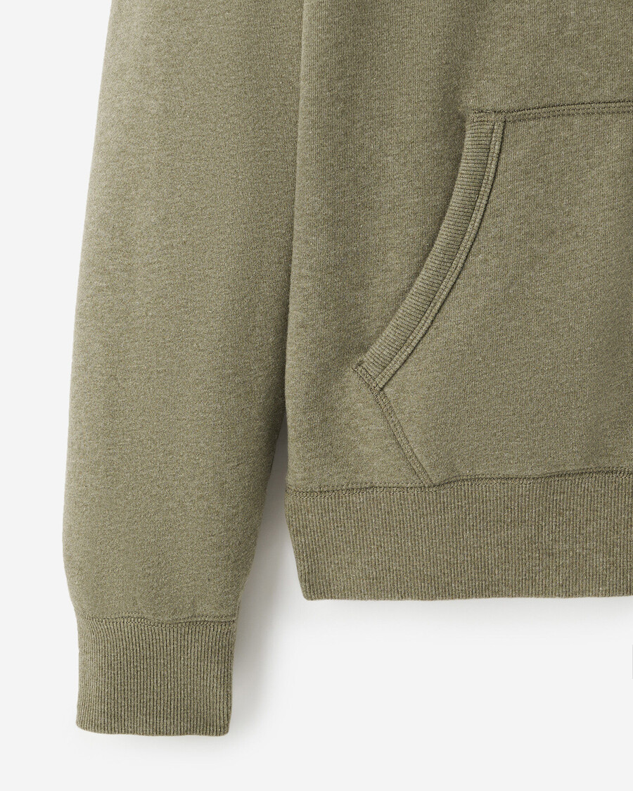 sudadera con capucha y cremallera completa original orgánica