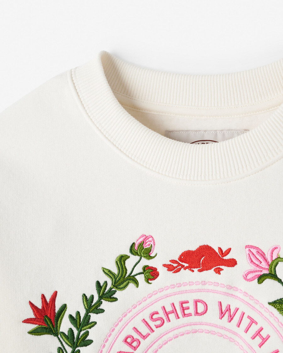 sudadera de polar love studio