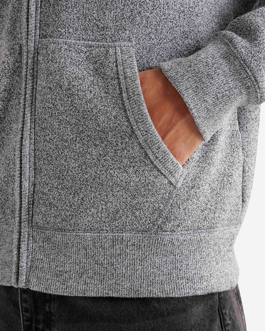sudadera con capucha y cremallera completa original orgánica