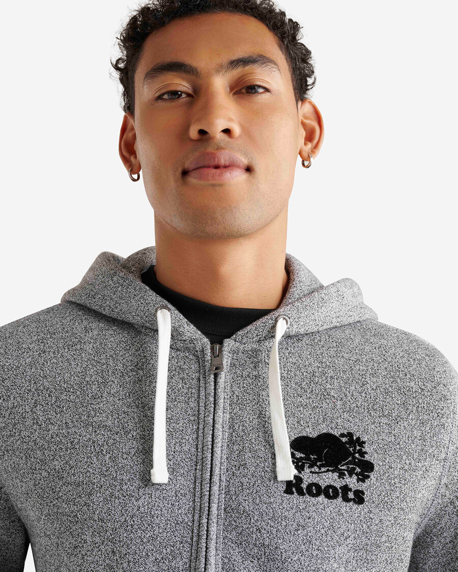 sudadera con capucha y cremallera completa original orgánica