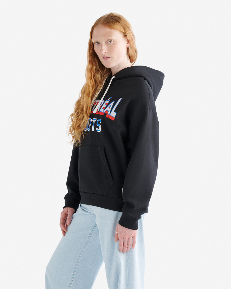 sudadera con capucha de raíces locales de montreal