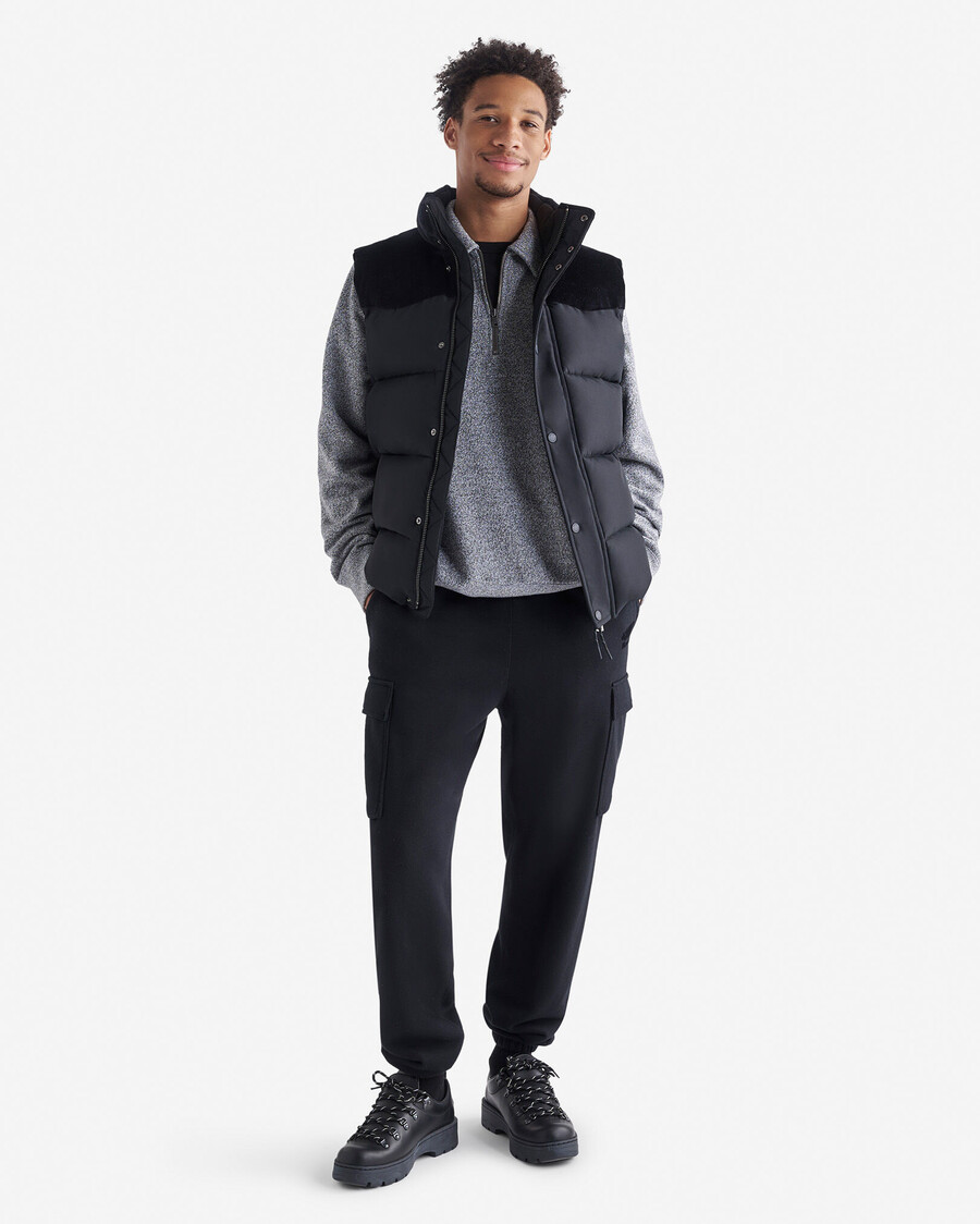 polo orgánico original con media cremallera