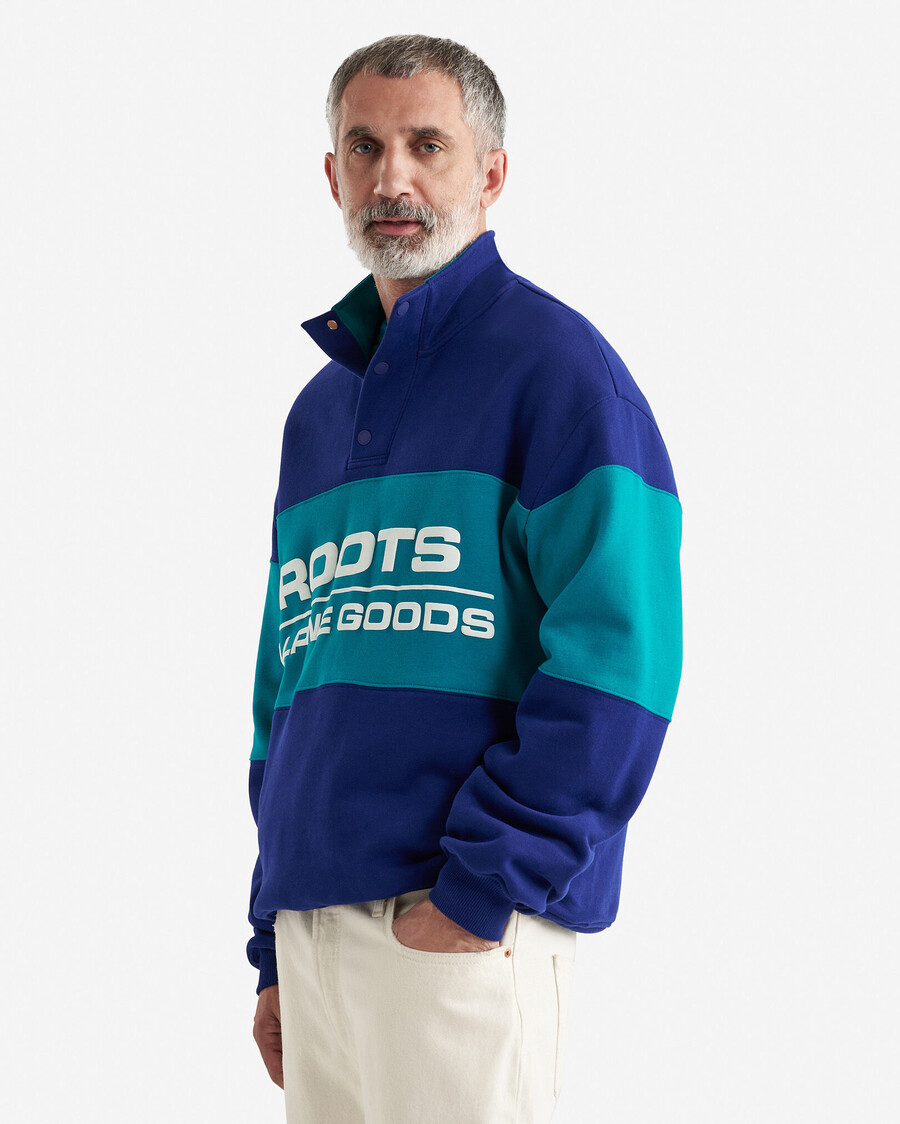 suéter con botones a presión de alpine goods
