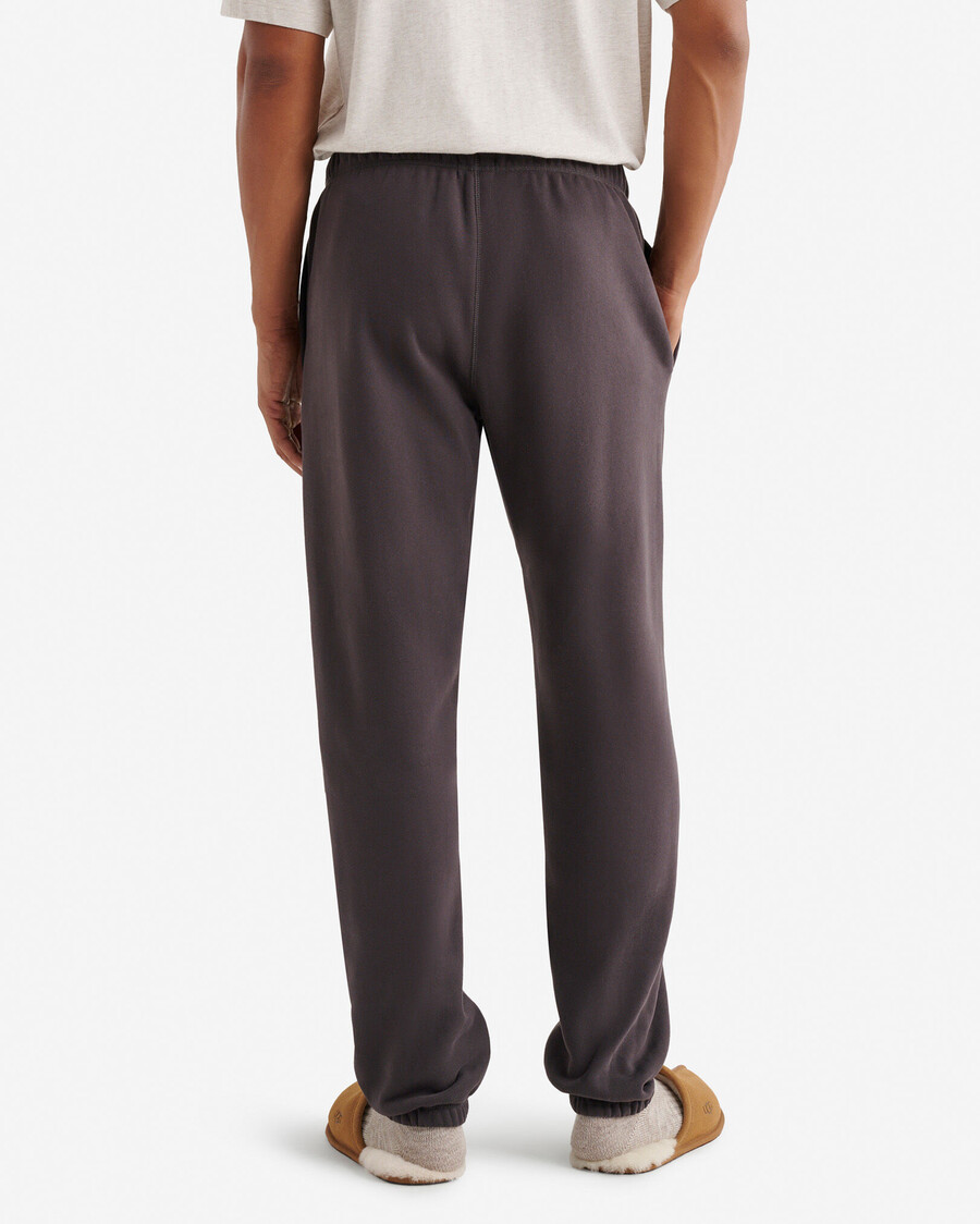 pantalón deportivo con apliques de cuadros