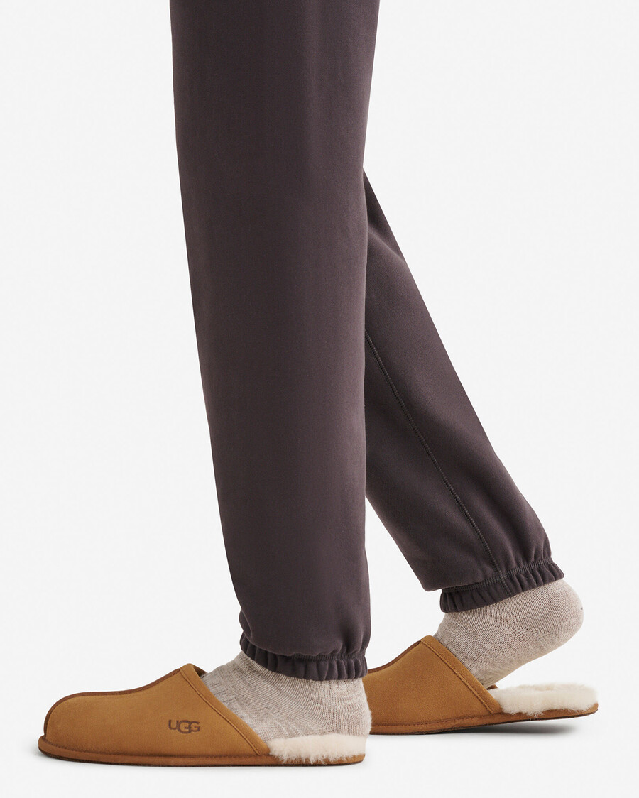 pantalón deportivo con apliques de cuadros