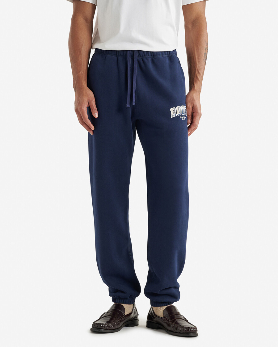 pantalón deportivo con apliques de cuadros