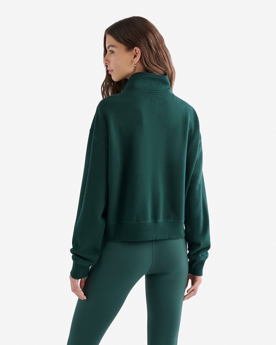 chaqueta deportiva con cremallera completa organic cooper