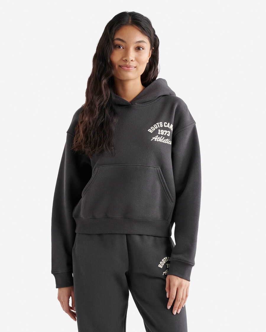 sudadera con capucha encogida de atletismo de 1973