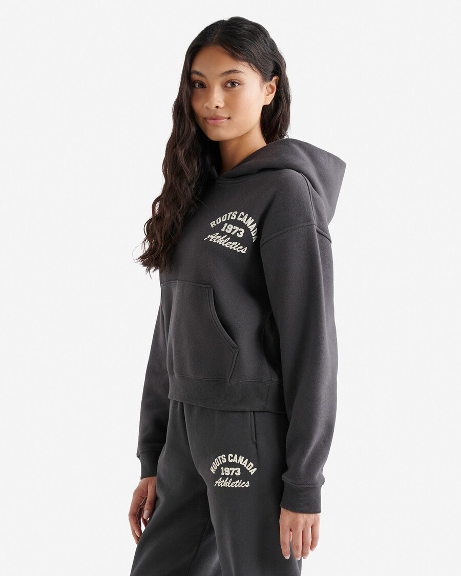 sudadera con capucha encogida de atletismo de 1973