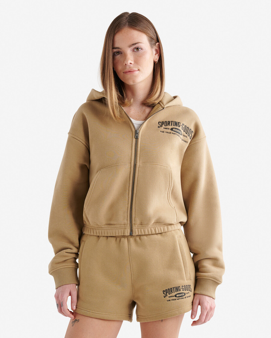 sudadera con capucha y cremallera completa sporting goods 99