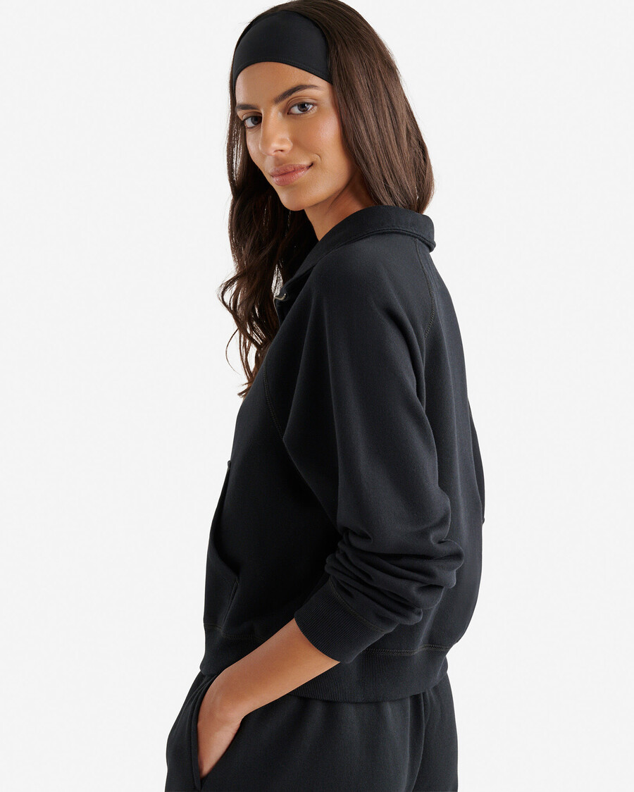 organic cooper half zip