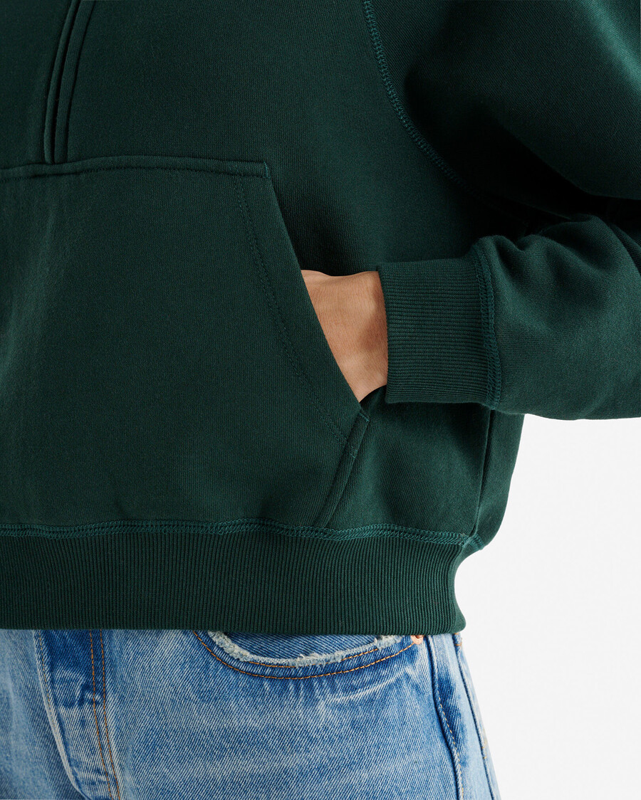 organic cooper half zip