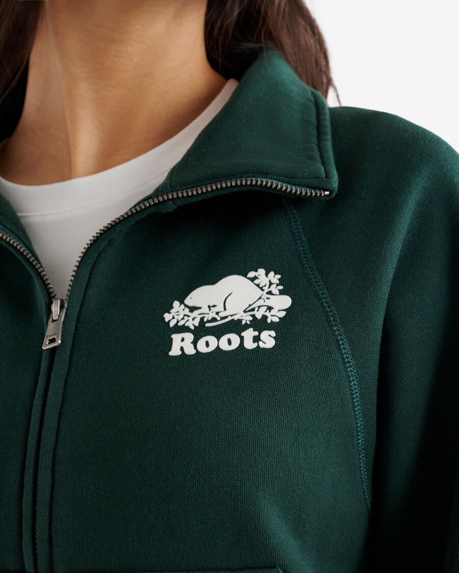 organic cooper half zip