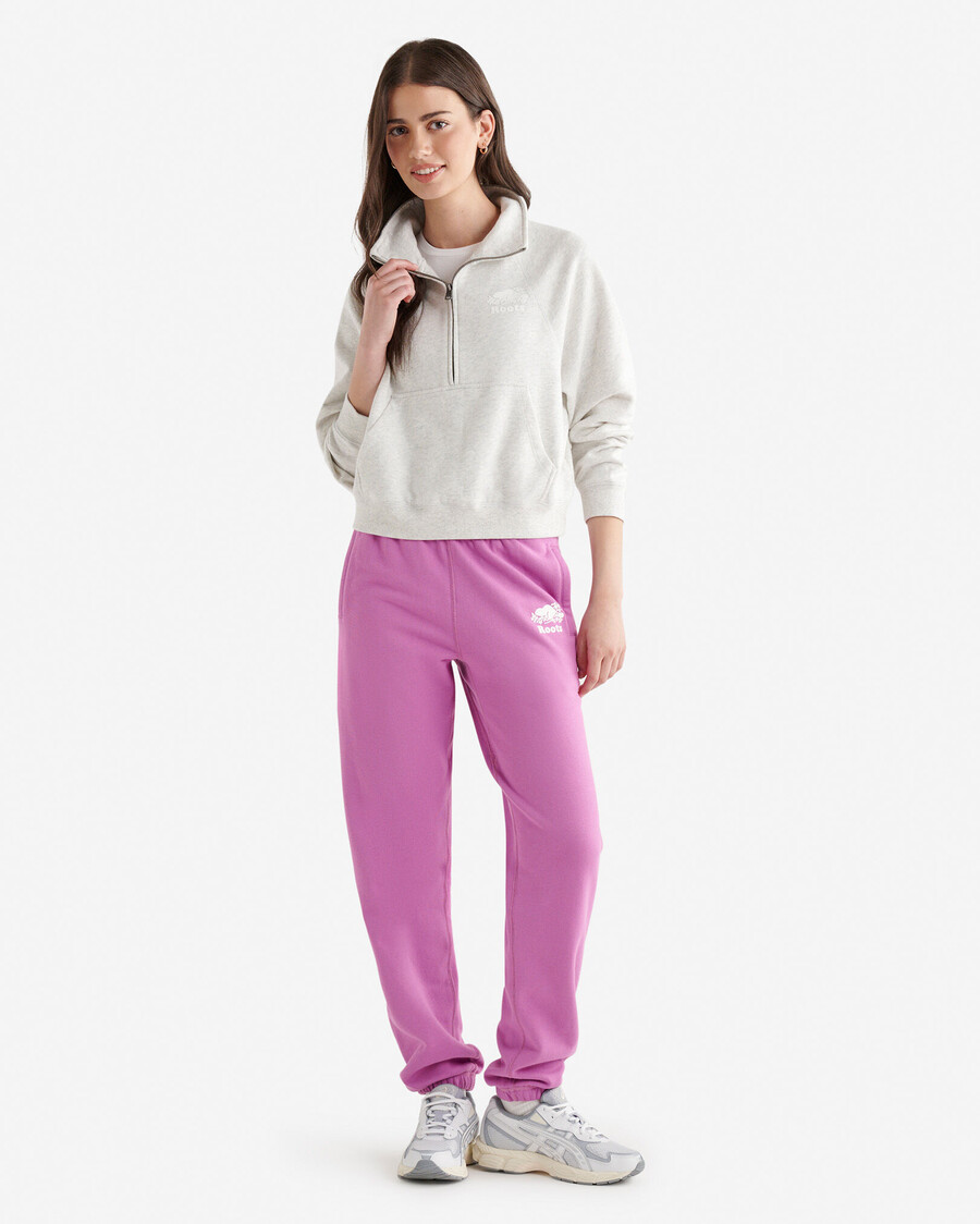 organic cooper half zip