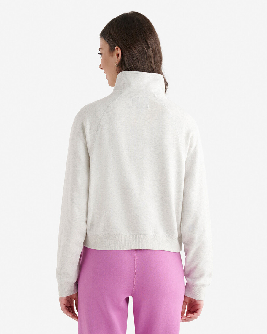 organic cooper half zip