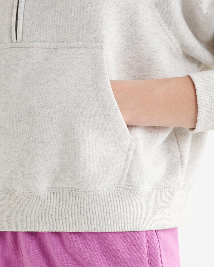 organic cooper half zip