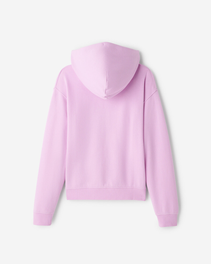sudadera con capucha orgánica original relajada y con cremallera completa