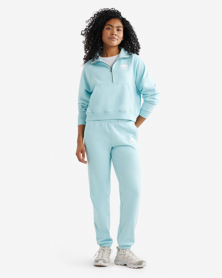 organic cooper half zip