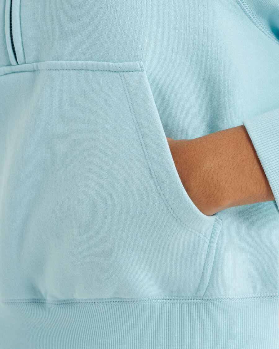 organic cooper half zip
