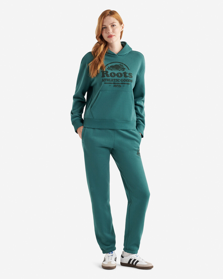 sudadera con capucha heritage beaver para mujer
