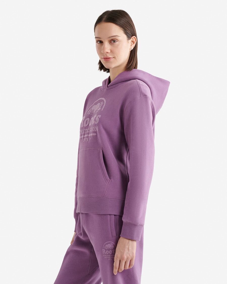 sudadera con capucha heritage beaver para mujer