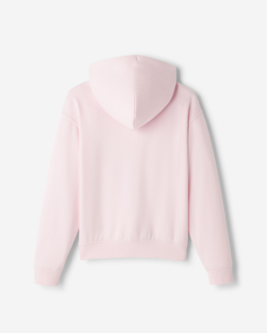 sudadera con capucha orgánica original relajada y con cremallera completa