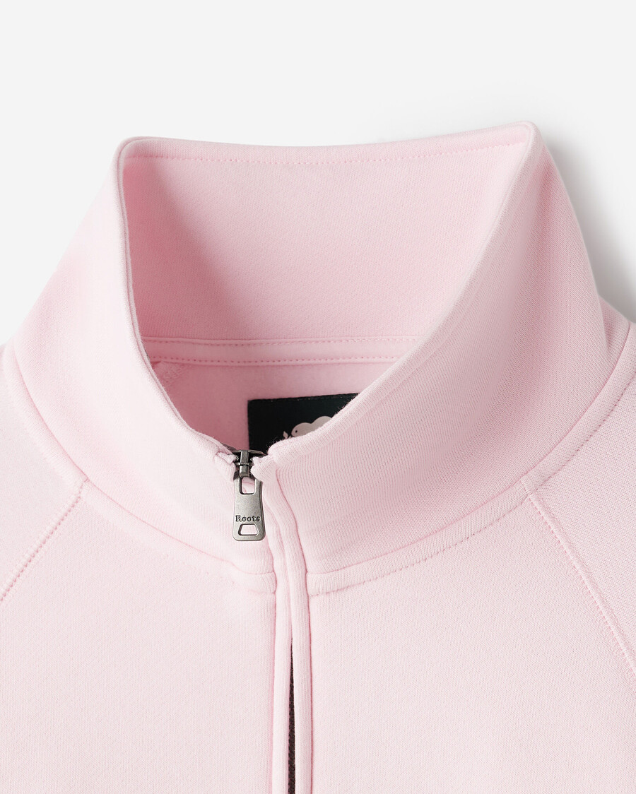 organic cooper half zip
