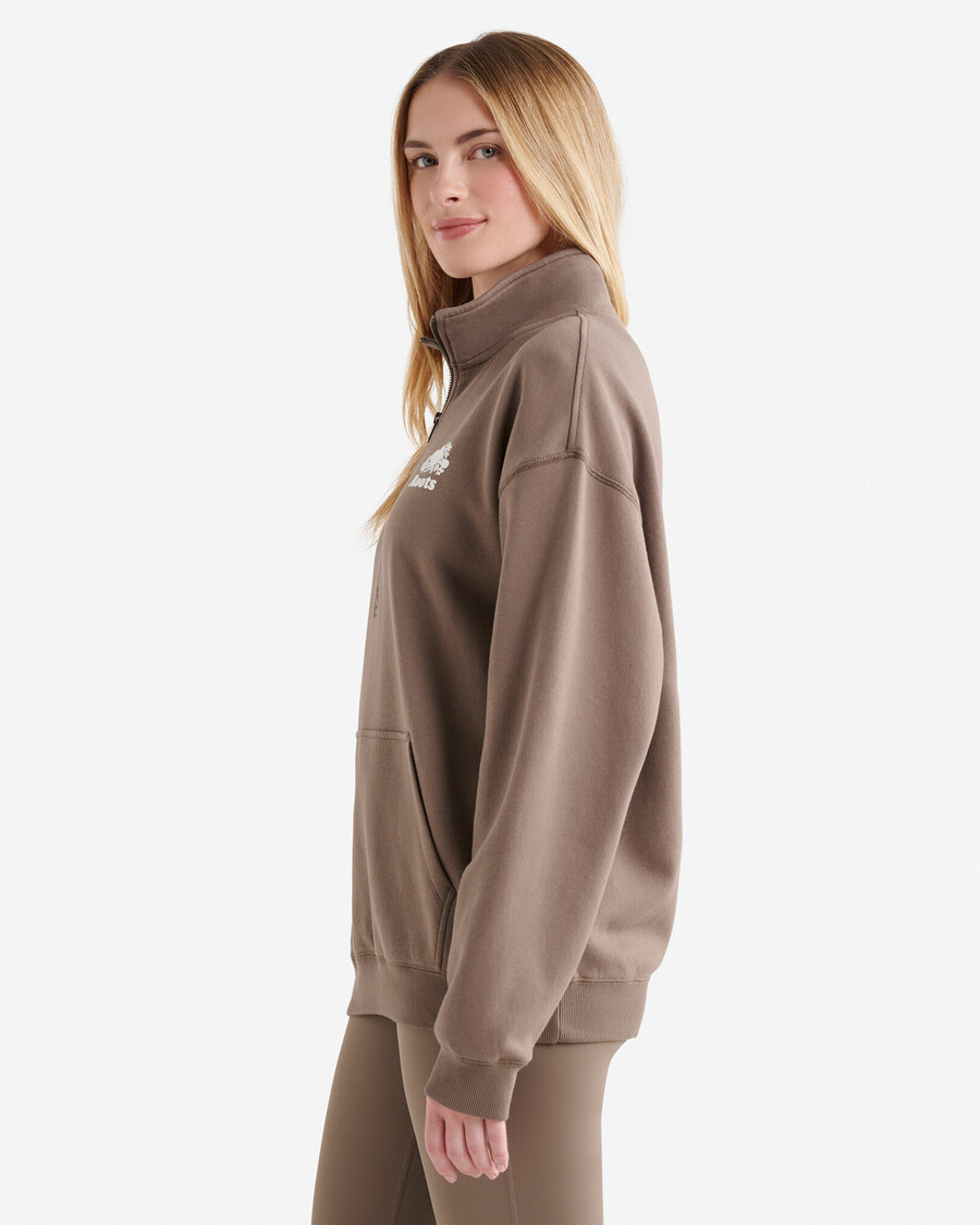 jarra de cerveza orgánica cooper relaxed half zip