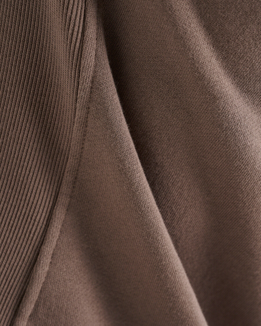 sudadera con capucha y cremallera completa organic cooper slim