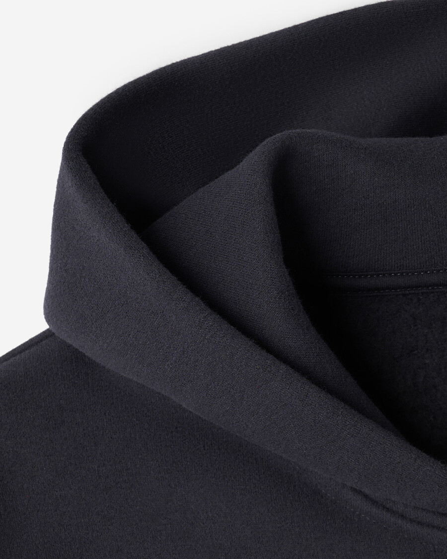 sudadera con capucha y cremallera completa cloud long
