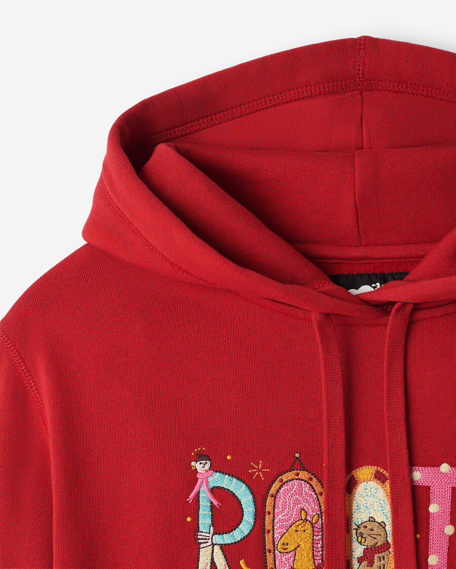 sudadera con capucha del año del caballo para mujer