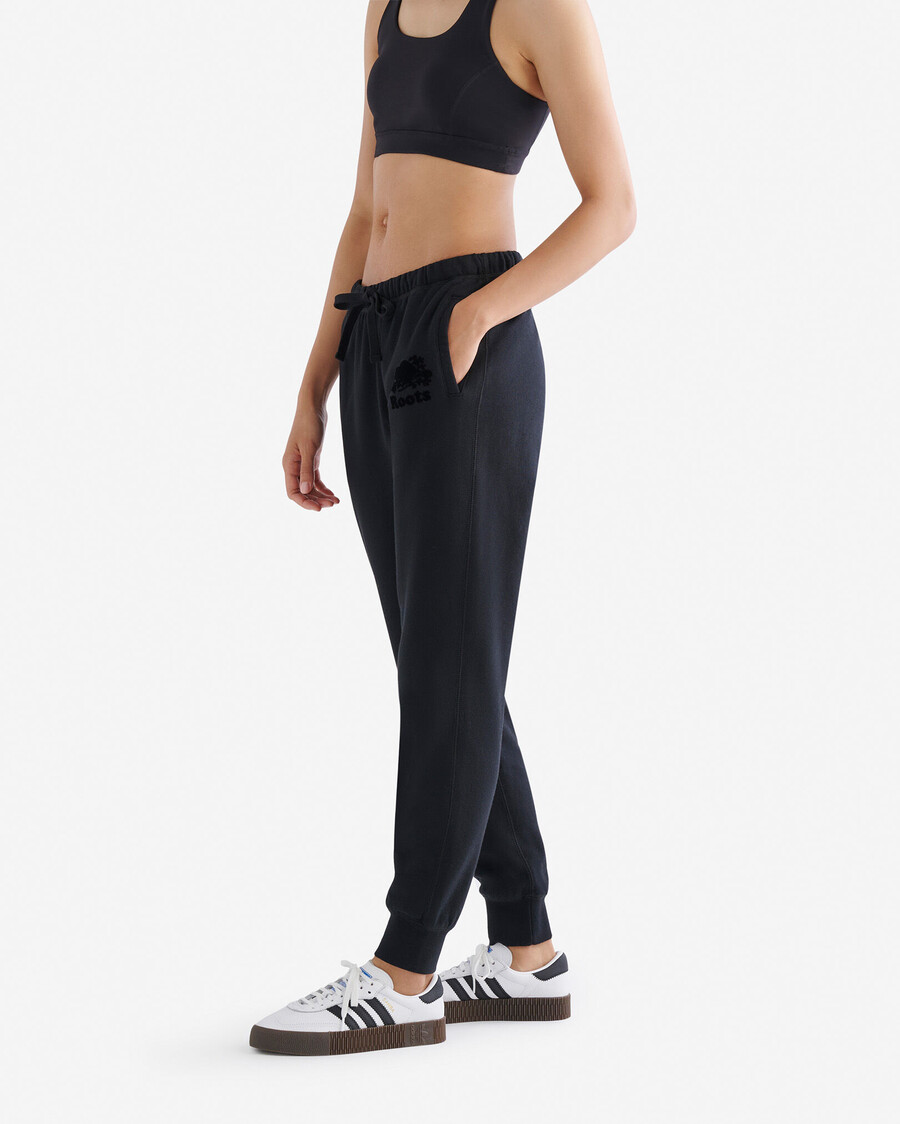 pantalón deportivo orgánico original con puños ajustados