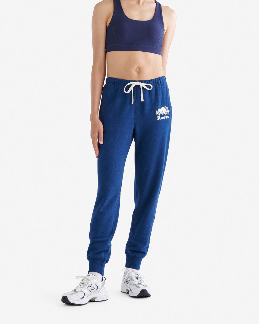 pantalón deportivo orgánico original con puños ajustados