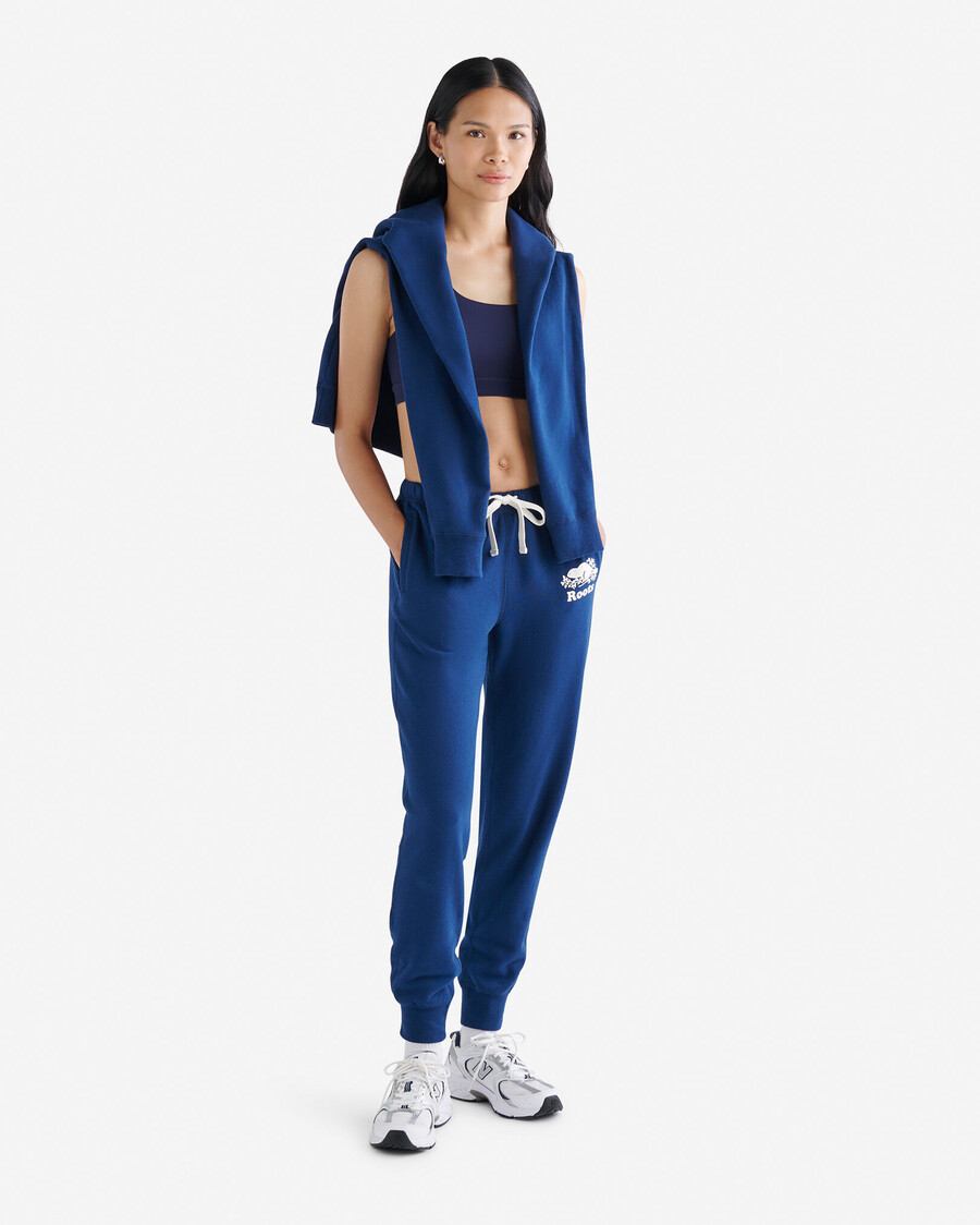 pantalón deportivo orgánico original con puños ajustados