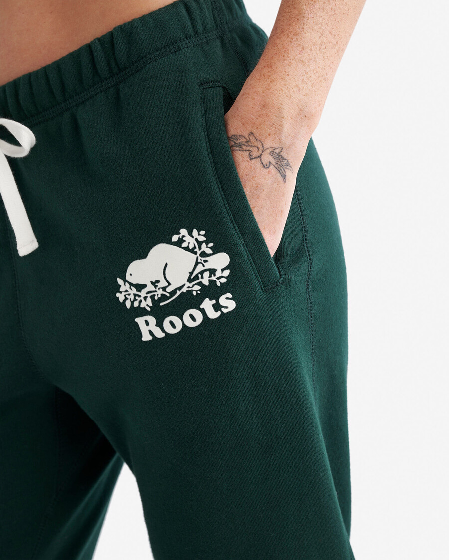 pantalón deportivo orgánico original con puños ajustados