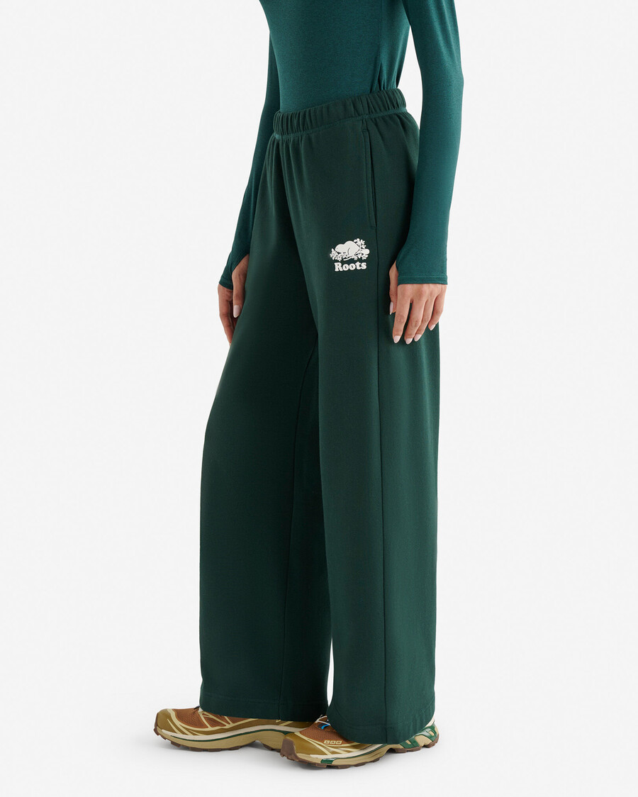 pantalón deportivo de pierna ancha organic cooper