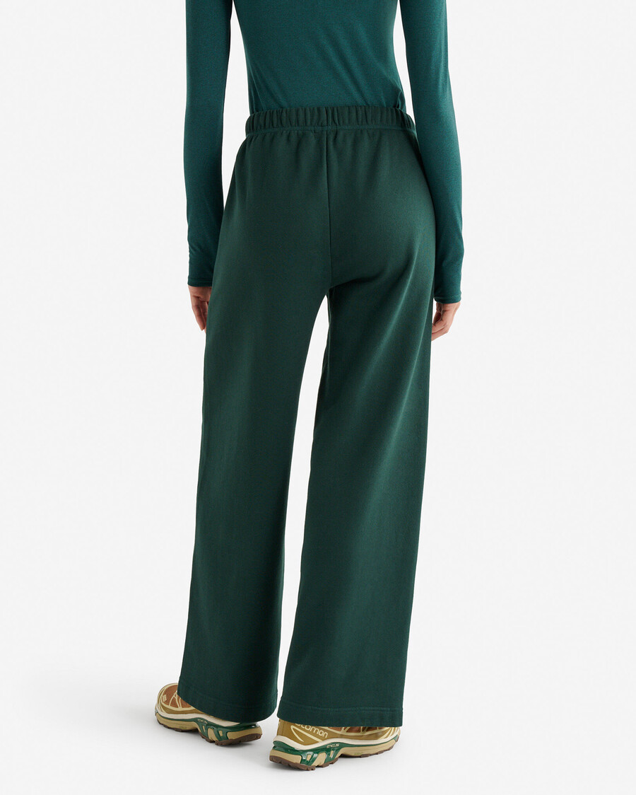 pantalón deportivo de pierna ancha organic cooper