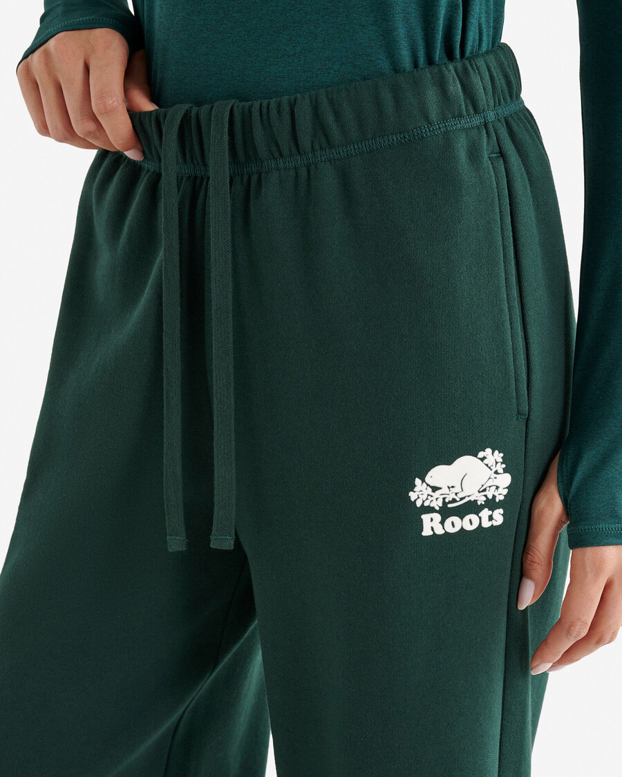 pantalón deportivo de pierna ancha organic cooper