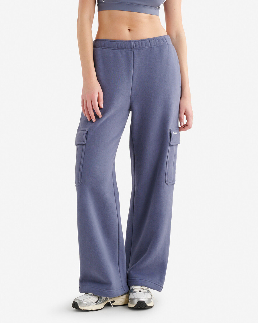 pantalón deportivo de pierna ancha cloud cargo