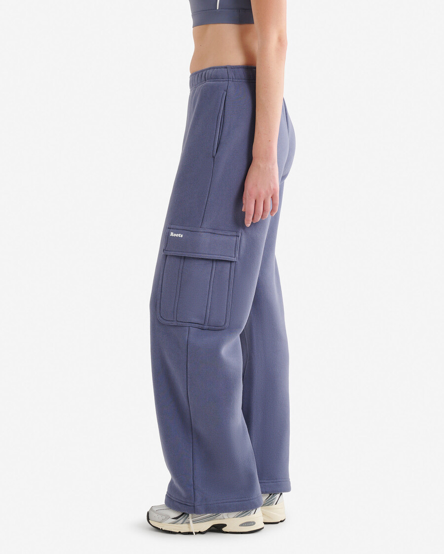 pantalón deportivo de pierna ancha cloud cargo