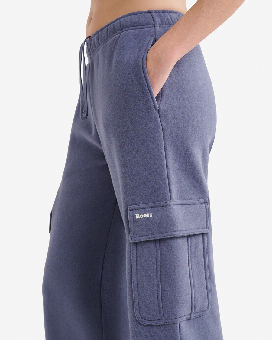 pantalón deportivo de pierna ancha cloud cargo