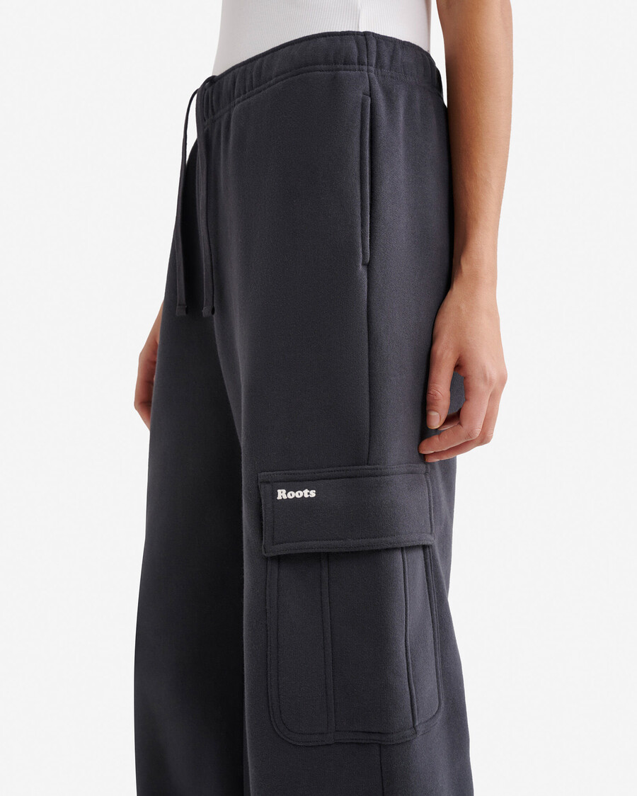pantalón deportivo de pierna ancha cloud cargo