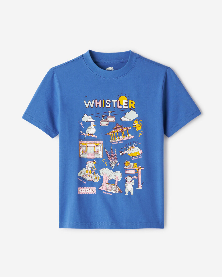camiseta infantil roots cities