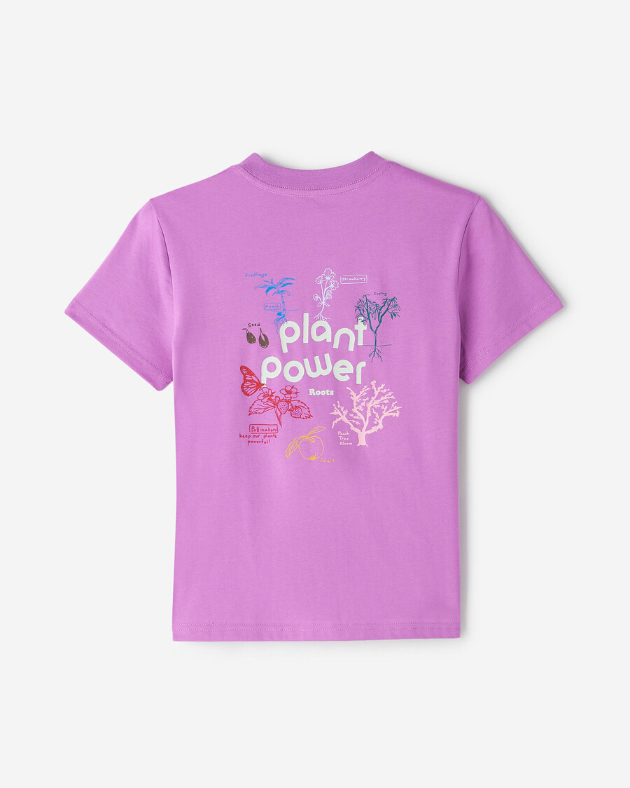 camiseta de bolsillo relajada para niños