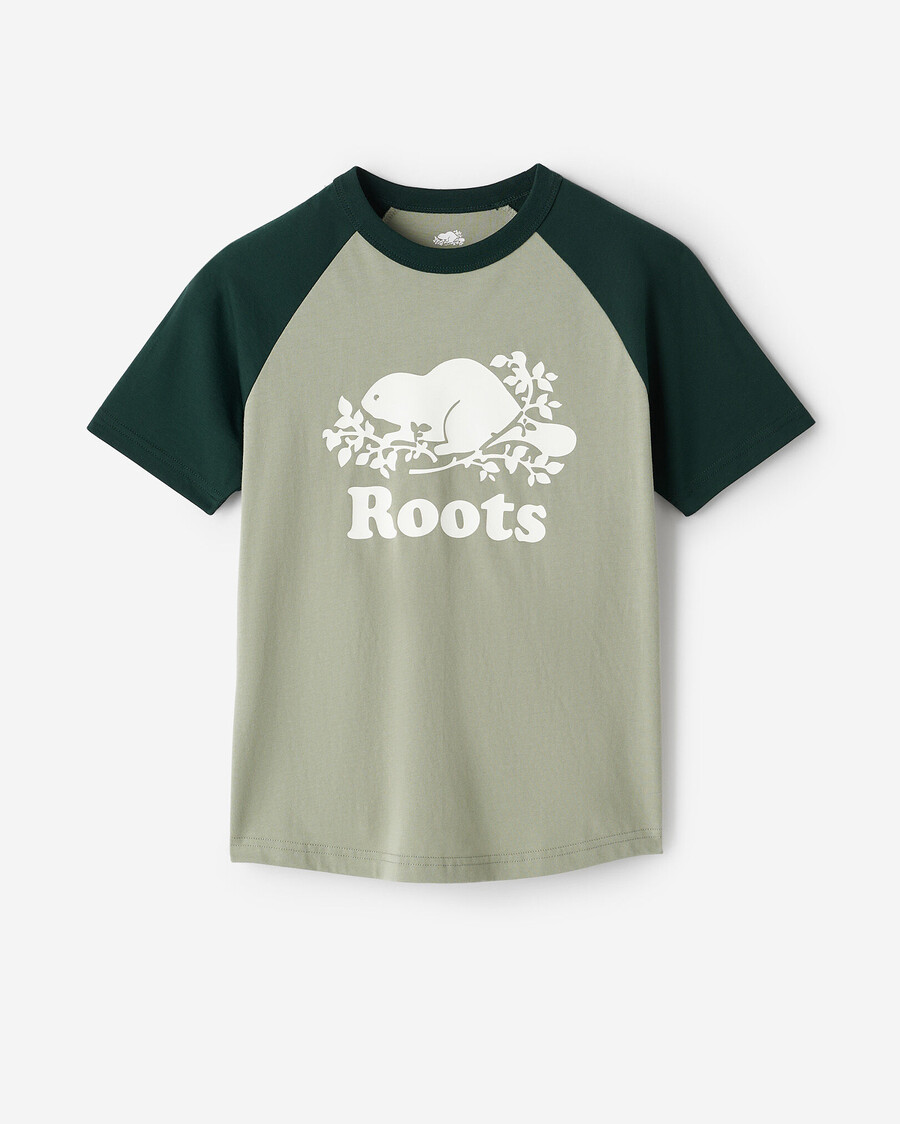 camiseta de béisbol de manga corta para niños cooper