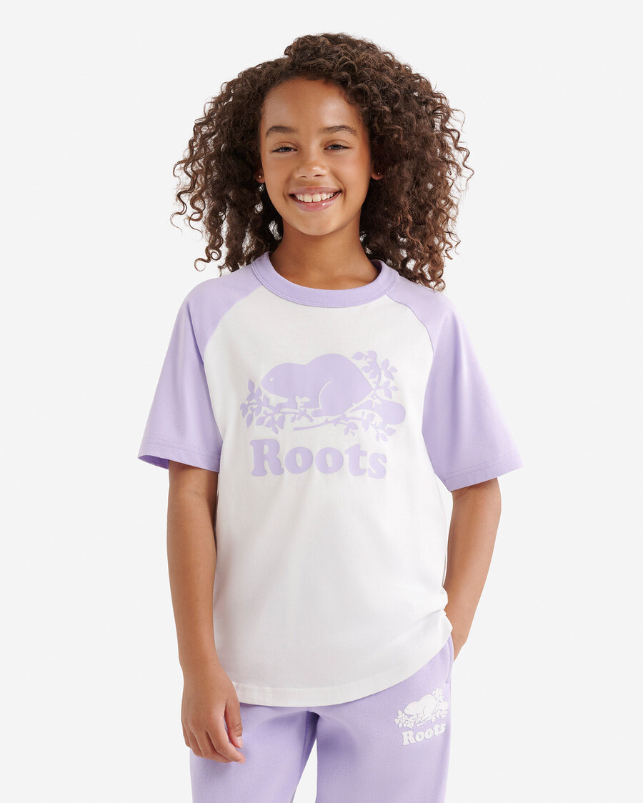 camiseta de béisbol de manga corta para niños cooper