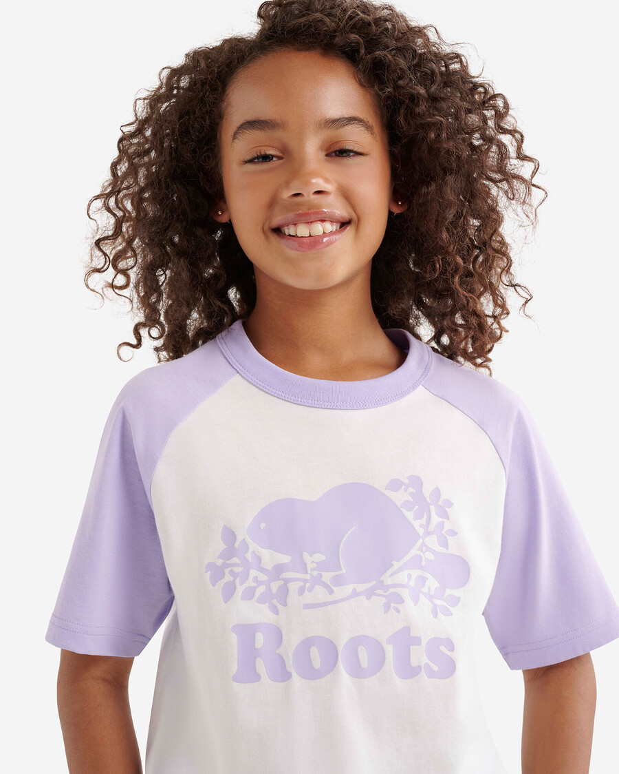 camiseta de béisbol de manga corta para niños cooper