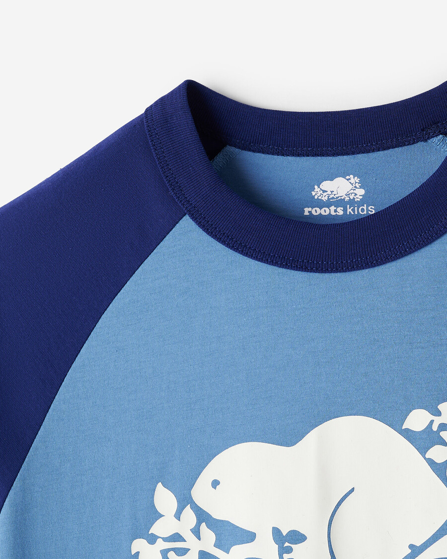 camiseta de béisbol de manga corta para niños cooper